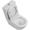Чаша унитаза безободкового BELBAGNO SFERA-TOR P-trap, смыв TORNADO BB2141CP-TOR