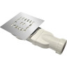 Душевой поддон из литьевого мрамора 180x80 см BELBAGNO TRAY-MR-UNO-AH-180/80-35-W-CR