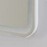 Зеркало с встроенным светильником BELBAGNO SPC-MAR-1200-800-LED-TCH-LNZ сенсорным выключателем и линзой